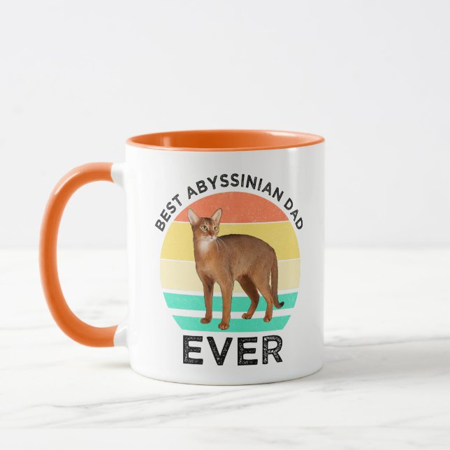 Mug Meilleur Père Abyssin Jamais (Gauche)