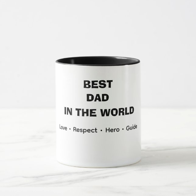 MUG MEILLEUR PÈRE AU MONDE (Centre)