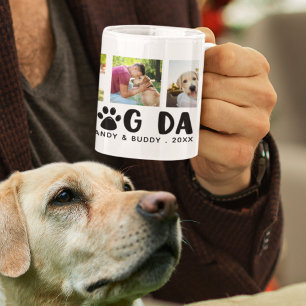 Mug MEILLEUR PÈRE DE CHIEN JAMAIS Collage de Photos Pe