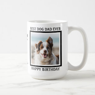 Mug Meilleur père de chien - Joyeux anniversaire - Mi
