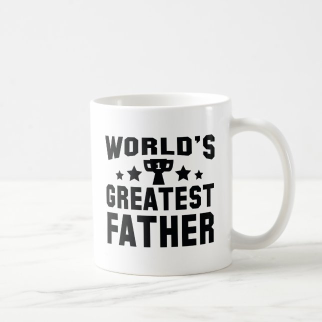 Mug Meilleur Père du Monde (Droite)