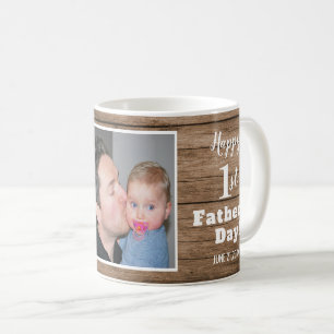 Mug Meilleur père Jamais 1ère Fête des pères Photo Boi