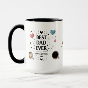 Mug Meilleur Père Jamais - Toujours Gratte, Papa