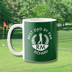 MUG MEILLEUR PÈRE PAR MONOGRAMME NOM