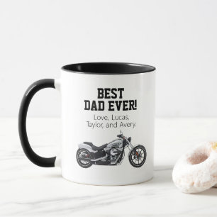 Mug Meilleur Père toujours Cool Moto père Bike