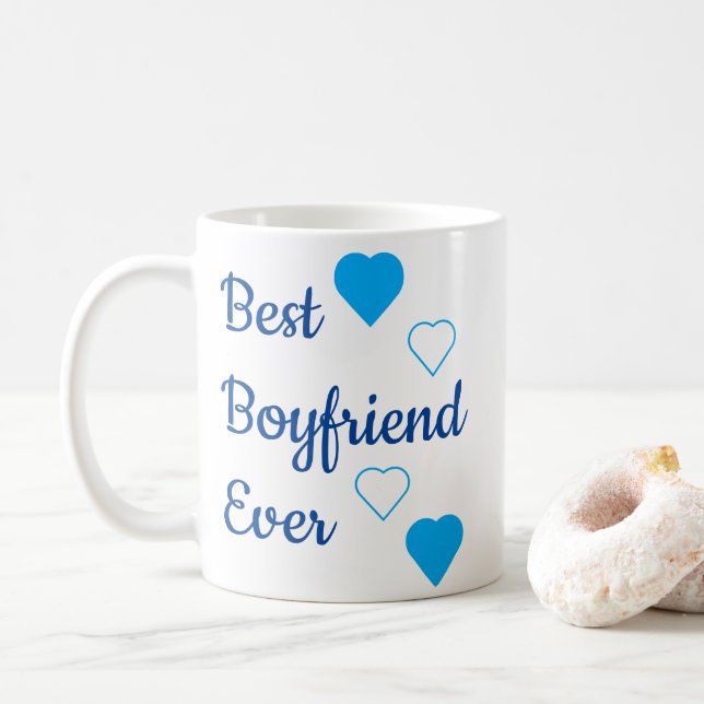 Mug Meilleur Petit Ami Ever (Avec donut)