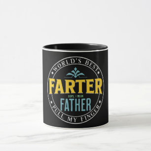Mug Meilleur Pétomane du Monde Blague de Papa Drôle Ré