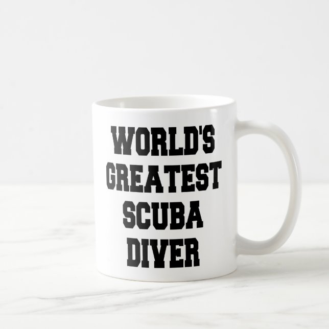 Mug Meilleur Plongeur (Droite)