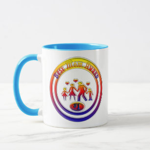 Mug Meilleur prix de maman Rainbow Family