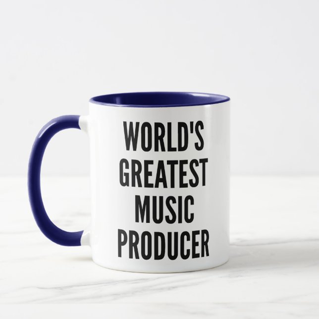Mug Meilleur producteur de musique au monde (Gauche)