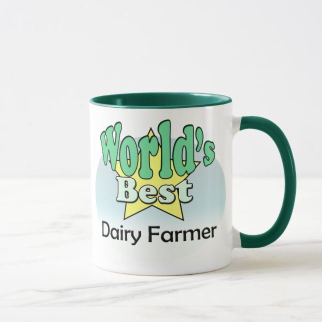 Mug Meilleur Producteur laitier au monde (Droite)