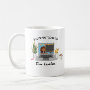 Mug Meilleur Prof Virtuel   Apprentissage à Distance