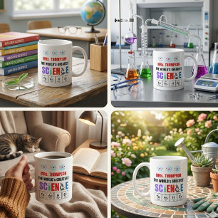Mug Meilleur Professeur de Sciences du Monde Personnal