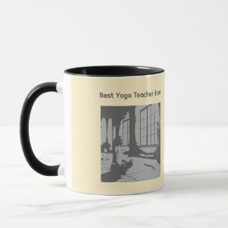 Mug Meilleur professeur de yoga jamais