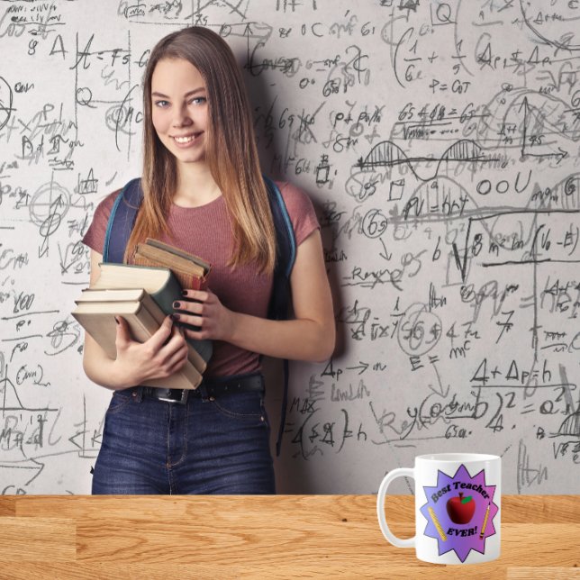 Mug Meilleur Professeur JAMAIS ! (Créateur téléchargé)