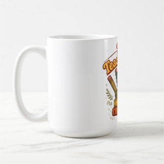 Mug Meilleur Professeur Jamais Design Rétro Pomme