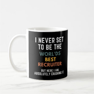 Mug Meilleur recruteur inspirant du monde