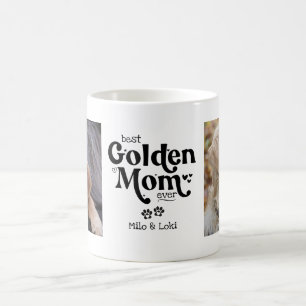 Mug Meilleur Rétrieur d'or Maman Ever Golden Mom 2 Pho