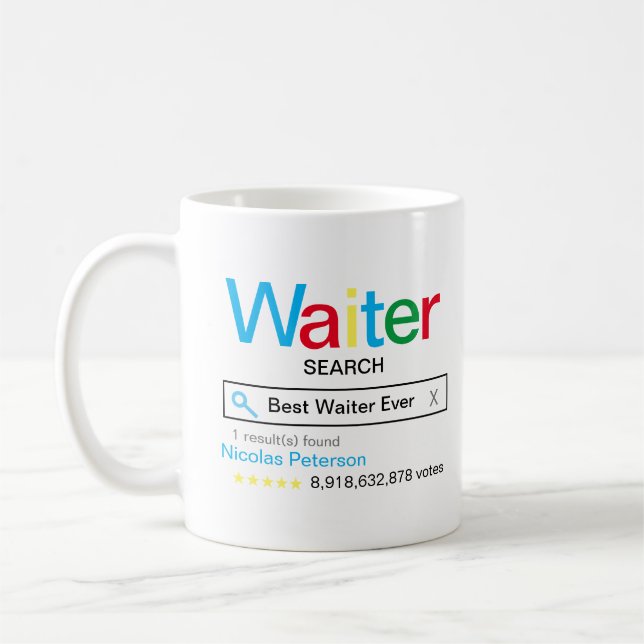 Mug Meilleur serveur jamais moteur de recherche Résult (Gauche)