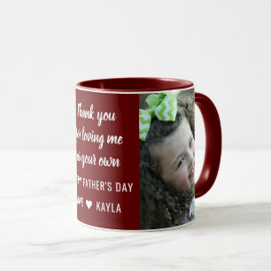 Mug Meilleur StepDad Bonne Fête des pères 2 Collage