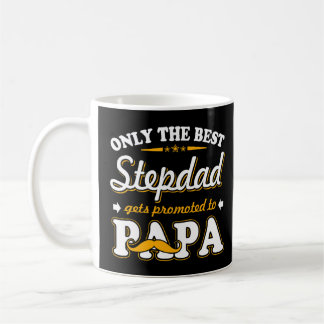 Mug Meilleur Stepdad Promu À Papa Pour Hommes Fête Des
