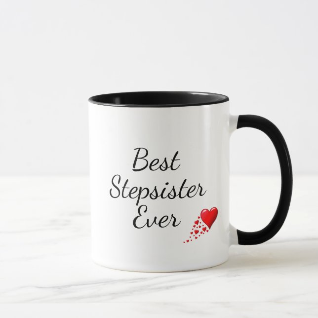 Mug MEILLEUR STEPSISTER JAMAIS Proverbes personnalisés (Droite)