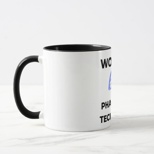 Mug Meilleur technicien en pharmacie au monde 2 (Gauche)