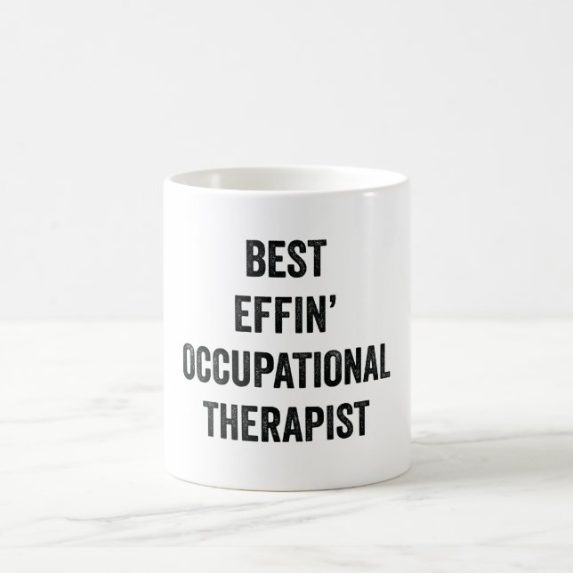 Mug Meilleur Thérapeute Occupationnel de la Vie (Centre)