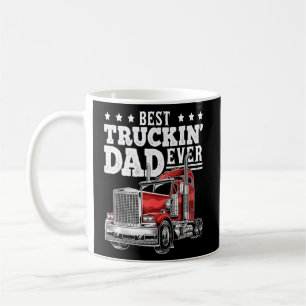 Mug Meilleur Truckin Papa Jamais Big Rig Trucker Fête 