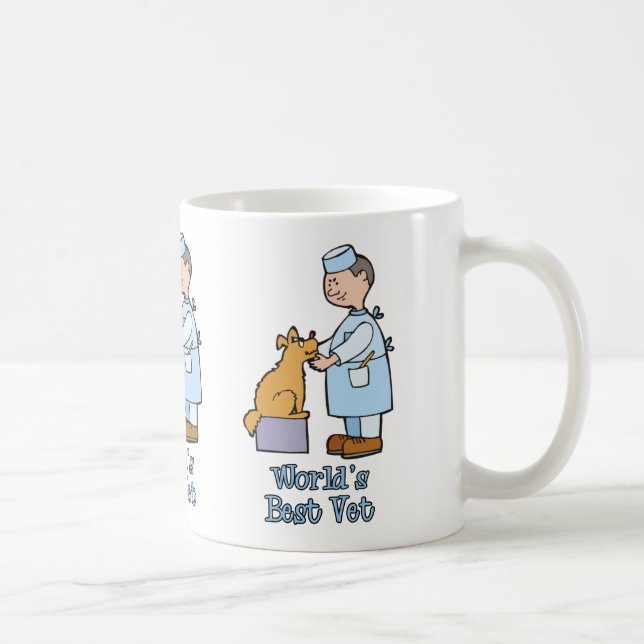 Mug Meilleur vétérinaire du monde (Droite)