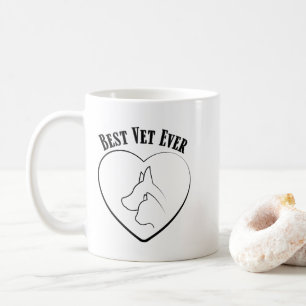 Mug Meilleur Vétérinaire Jamais Soins de Docteur Vétér