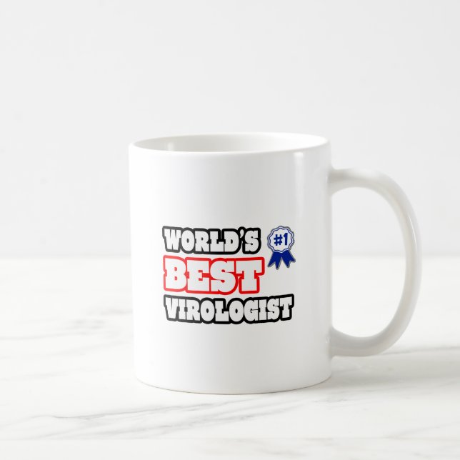 Mug Meilleur virologue du monde (Droite)