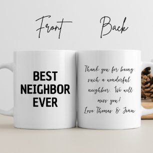 Mug Meilleur Voisin Nouveaux Voisins Maison Voisin Cha