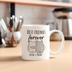 Mug Meilleure amitié pour le nom d'amis
