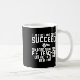 Mug Meilleure Art D'enseignant D'éducation Physique Po