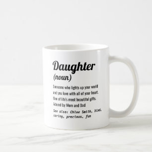 Mug Meilleure attitude de définition de fille au monde