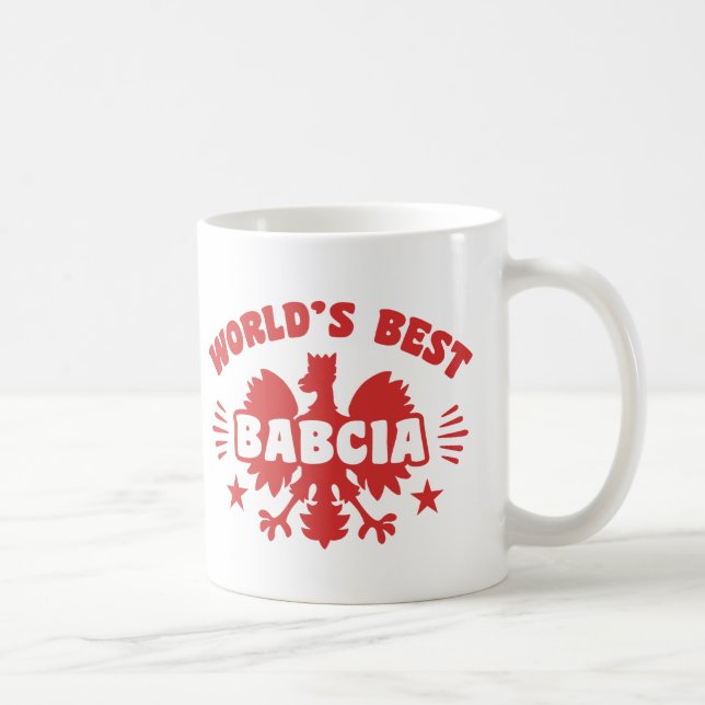 Mug Meilleure Babcie du monde (Droite)