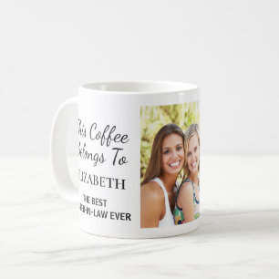 Mug Meilleure belle-soeur jamais personnalisée Photo