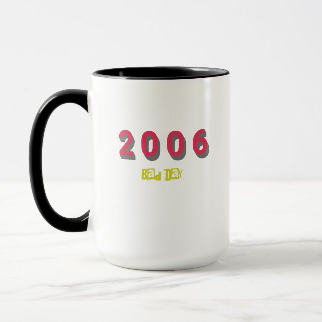 Mug Meilleure chanson 2006 par année (Gauche)