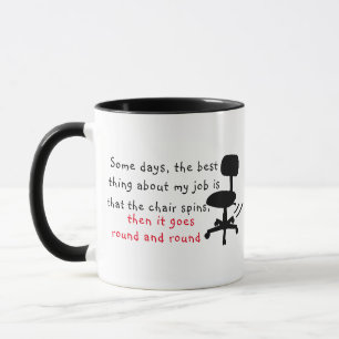 Mug Meilleure Chose À Propos De Mon Travail Sarcasme F