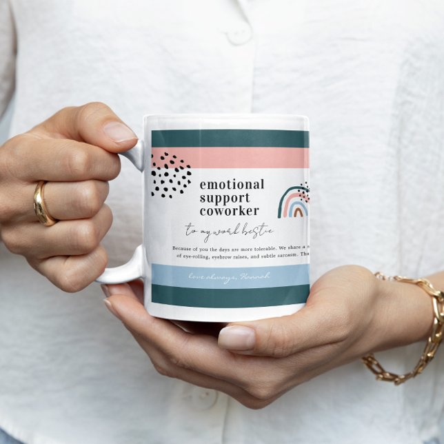 Mug Meilleure collègue de travail | Cadeau de citation (Créateur téléchargé)