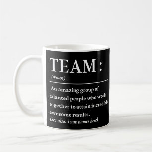 Mug Meilleure équipe de définition d'équipe