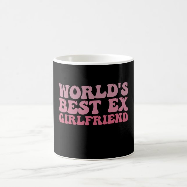 Mug Meilleure Ex Petite Amie Groovy du Monde Rétro (Centre)