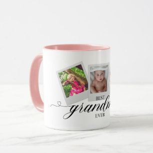 Mug Meilleure famille de photos personnalisées de gran