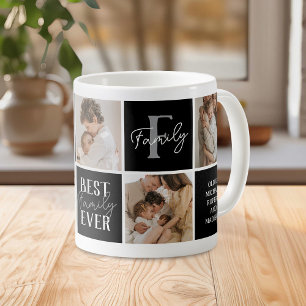 Mug Meilleure famille moderne jamais 5 Collage photo
