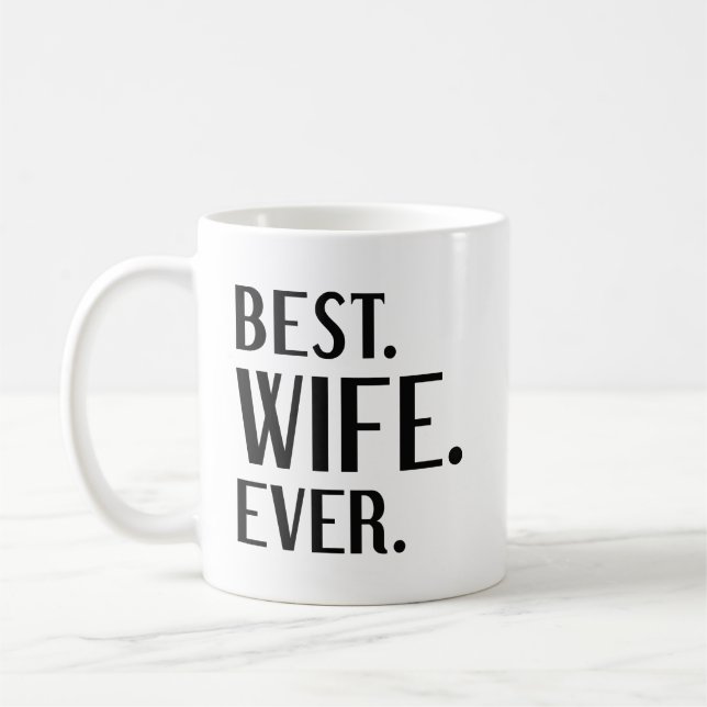 Mug Meilleure femme jamais (Gauche)