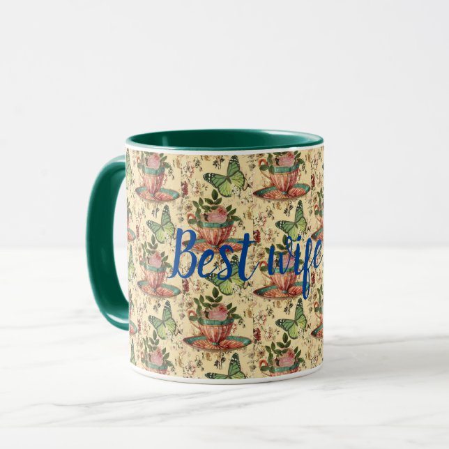Mug Meilleure femme jamais (Devant gauche)