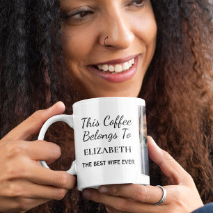 Mug Meilleure femme jamais personnalisée photo