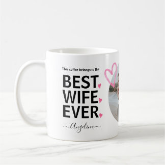 Mug Meilleure Femme Jamais Photo Personnalisée Amusant