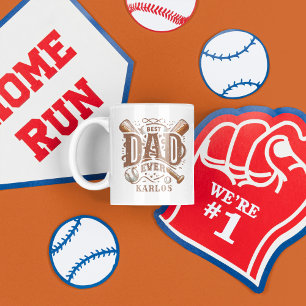 Mug Meilleure Fête des pères de baseball papa